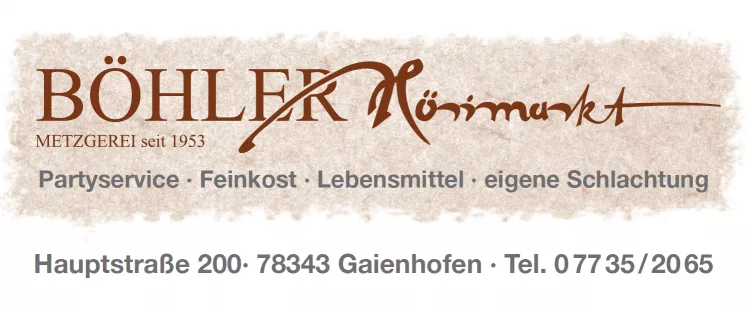 Logo Böhler Hörimarkt